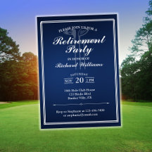 Klassiskt Pension Golf Theme Blue White