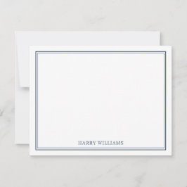 Klassiskt Personlig Stationery Minimalist Manar Anteckningskort