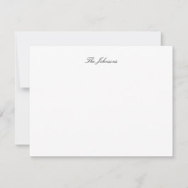 Klassiskt Personlig Stationery Note-kort Anteckningskort