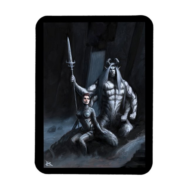 Klassiskt Planet Turongal Magnet (Vertikal)