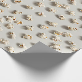 Klassiskt popcorns omslagspapper presentpapper