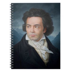 Klassiskt Porträtt i Beethoven Anteckningsbok