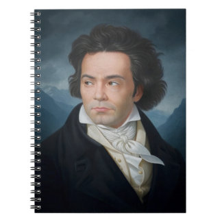 Klassiskt Porträtt i Beethoven Anteckningsbok