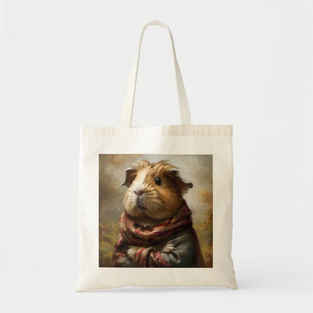 Klassiskt Porträtt i Guinea Gris Tygkasse (Framsidan)