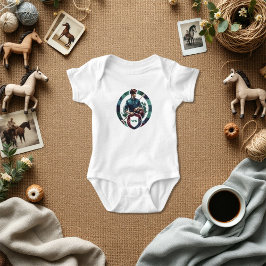 Klassiskt Preppy Charm Equestrian Polo Monogram T Shirt