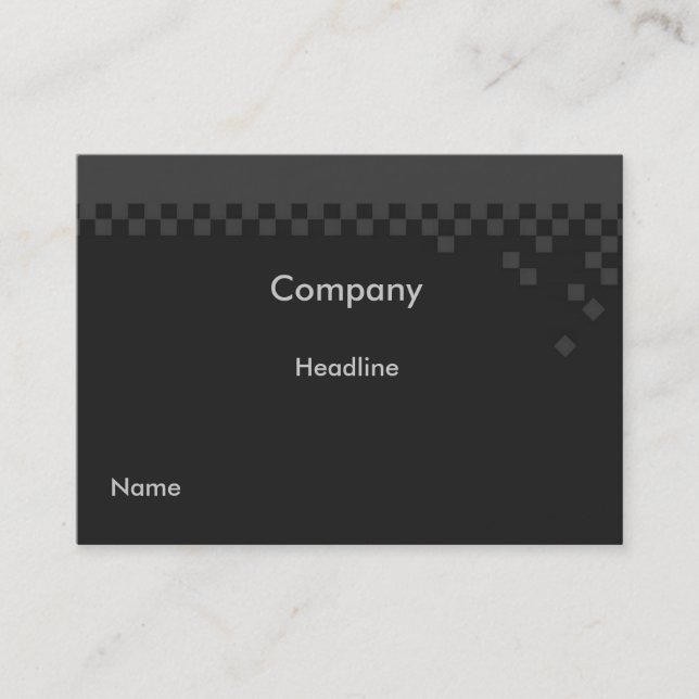 Klassiskt profilkort för Professionell Visitkort (Framsida)