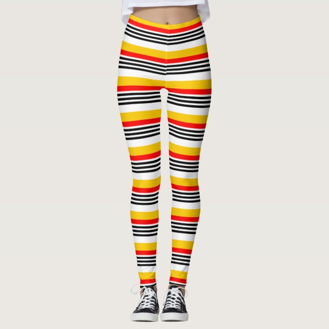 Klassiskt Rand-multipelt för spanska Leggings (Framsida)