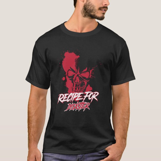 Klassiskt recept för katastrof t shirt (Framsida)