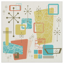 Klassiskt Retro Cream Tyg