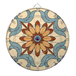 Klassiskt ritbord med anpassningsbar darttavla