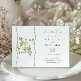 Klassiskt Ro-kort för 'Spara datum' Inbjudningar