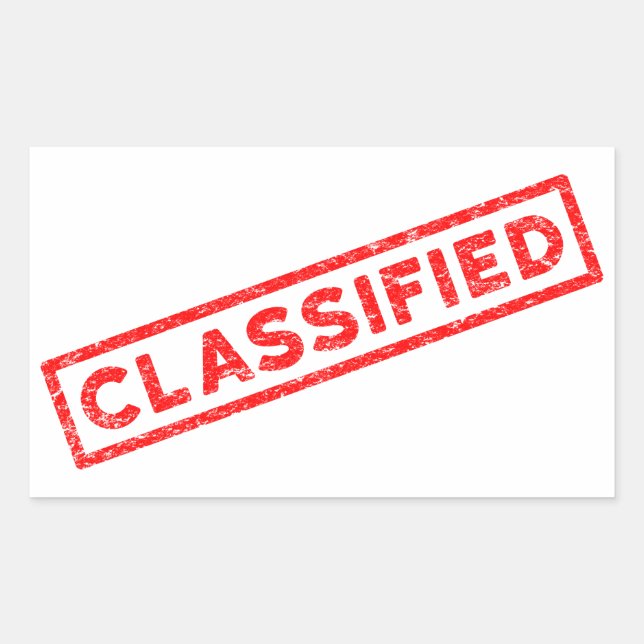 Klassiskt rödgummi Frimärke Rektangulärt Klistermärke (Framsida)