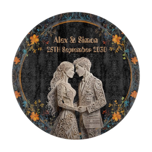 Klassiskt Royal för groom & groom (Framsidan)