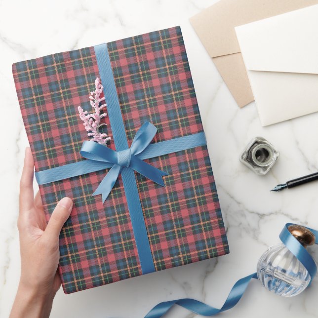 Klassiskt rutigt mönster presentpapper (Gifting)