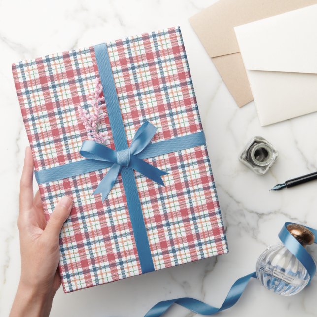 Klassiskt rutmönster presentpapper (Gifting)