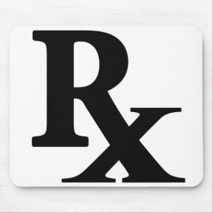 Klassiskt Rx-apotek - utskrift av apotek Musmatta
