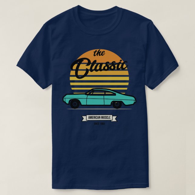 Klassiskt s-muskel t shirt (Design framsida)