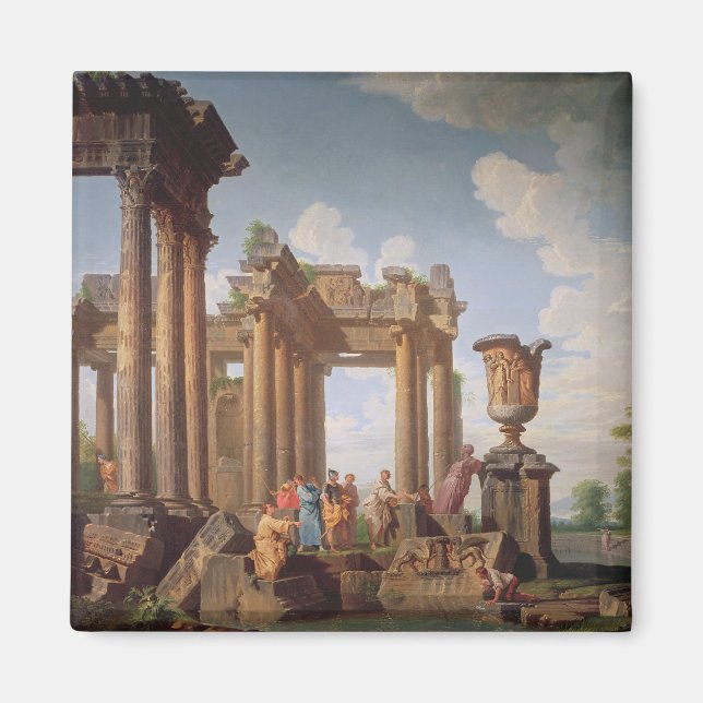 Klassiskt scen magnet (Framsidan)