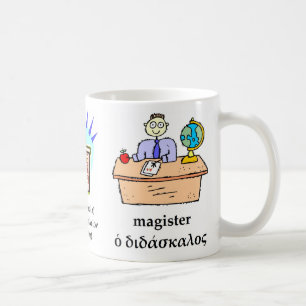 Klassiskt skola muggen kaffemugg