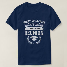 Klassiskt skolnamn Gymnasie Klassåterträff T Shirt
