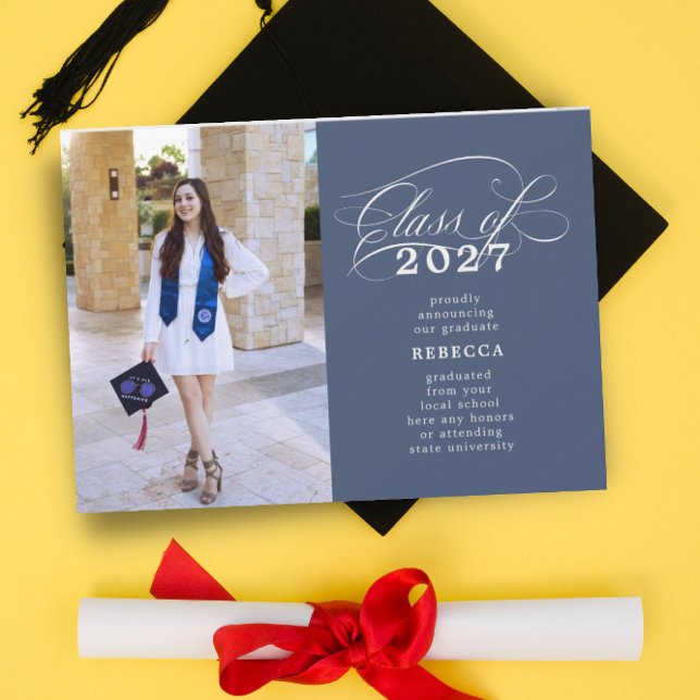 Klassiskt skript, blåfoto Studenten Meddelande (Skapare uppladdad)