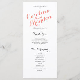 Klassiskt skript | BRÖLLOPSPROGRAM Program