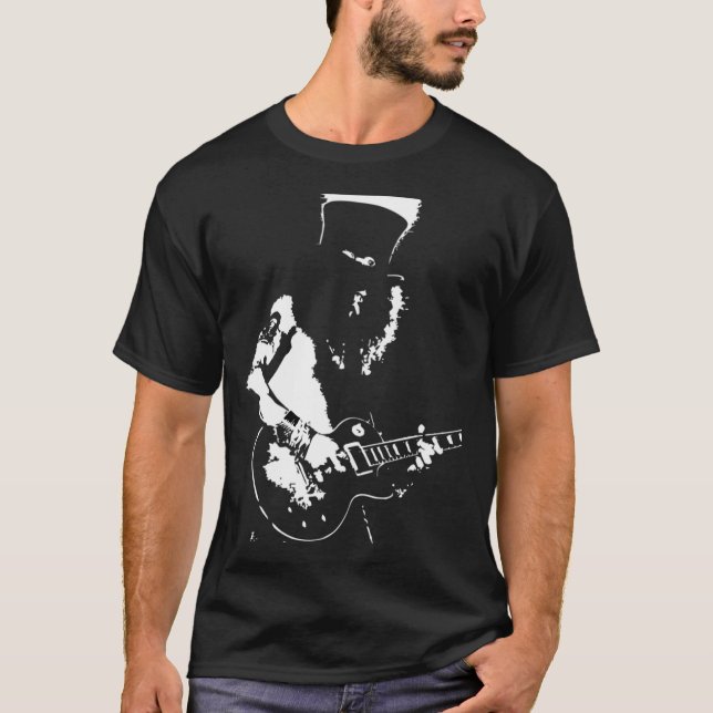 Klassiskt snedstreck t shirt (Framsida)
