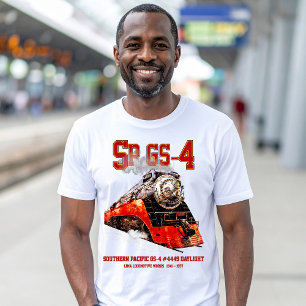 Klassiskt Southern Pacific GS-4 ånglok T Shirt