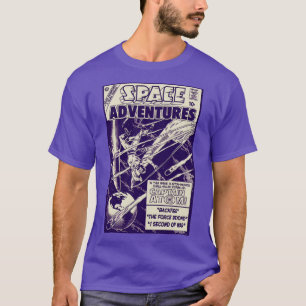 Klassiskt Space Äventyr T-Shirt