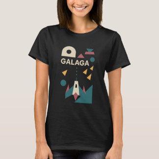 Klassiskt spel Galaga Stil-kvinnans T Shirt