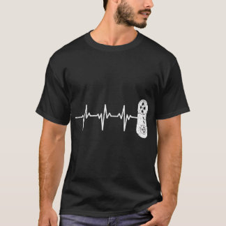 Klassiskt spel Heartslag Shirt Video Game Älskare  T