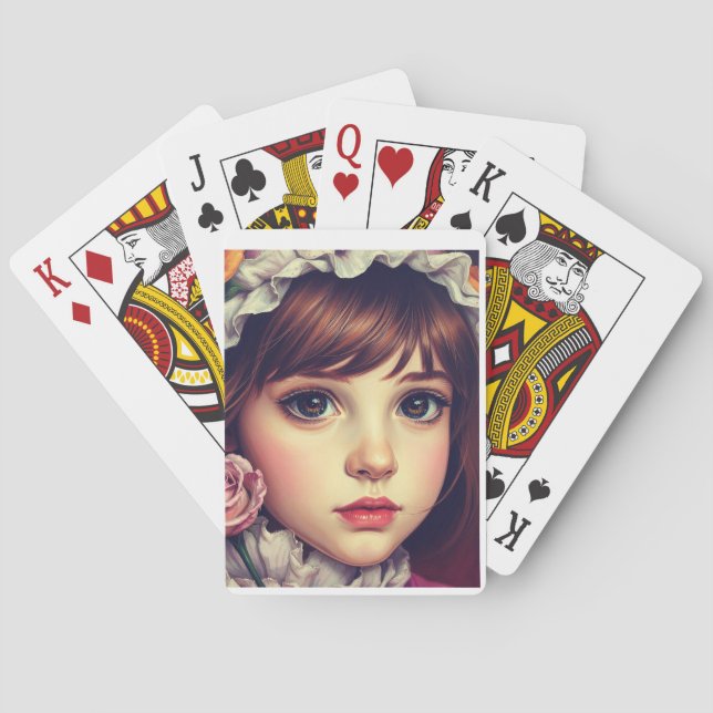 Klassiskt spelkort - unik design modern snyggt (Baksidan)