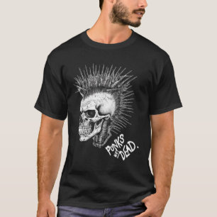 Klassiskt Sten-SKULL slår inte dött T Shirt