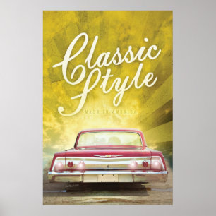 Klassiskt Stil Poster