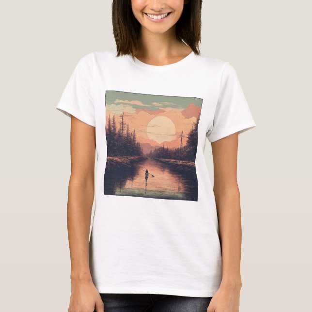 Klassiskt Stil uppfyller modern Bära T Shirt (Framsida)