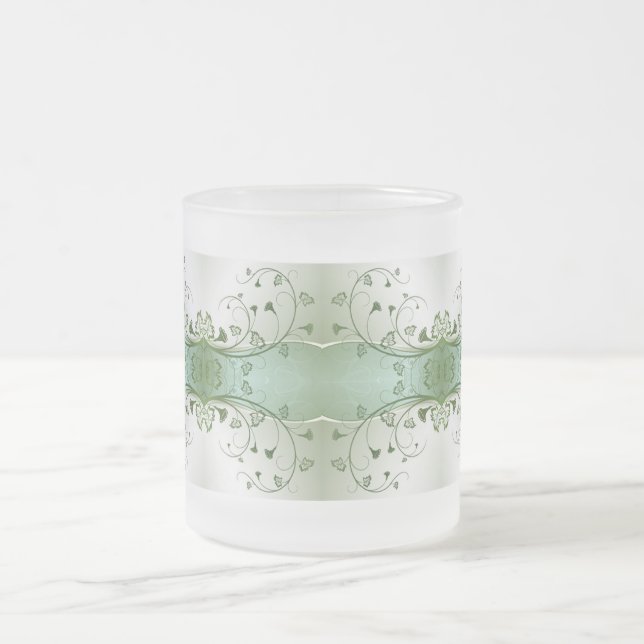 Klassiskt Stilar-rullverk Frostad Glasmugg (Center)