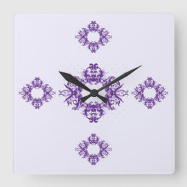 Klassiskt Stilar-rullverk Fyrkantig Klocka