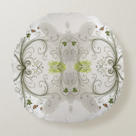 Klassiskt Stilar-rullverk Rund Kudde