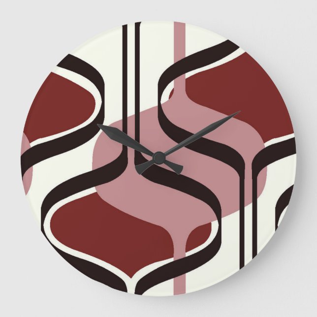 Klassiskt Stilar-rullverk Stor Klocka (Framsida)