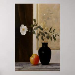 Klassiskt stilleben konsttryck Botanisk finkonst Poster