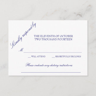 Klassiskt svarskort OSA kort