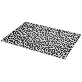 Klassiskt svart och vitt leopardtryck