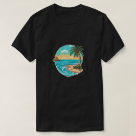 Klassiskt svart T-skirt T Shirt