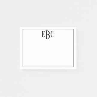 Klassiskt svartvitt - anteckningar post-it block