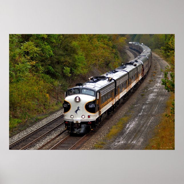 Klassiskt Tåg Poster (Framsidan)