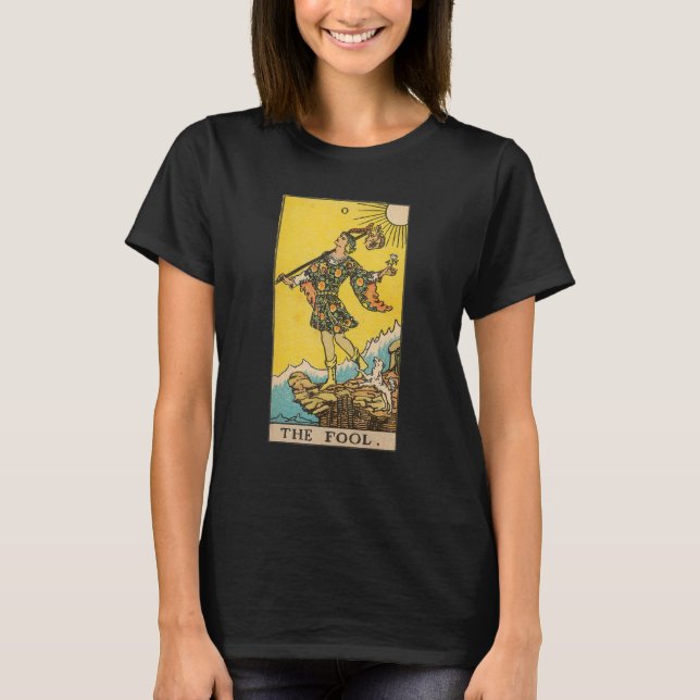 Klassiskt Tarot-kort i skolan T Shirt (Framsida)