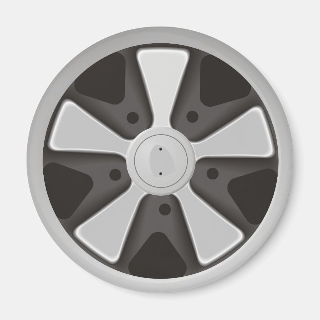 Klassiskt tävla för sportbilar som används på 911 magnet (Framsidan)