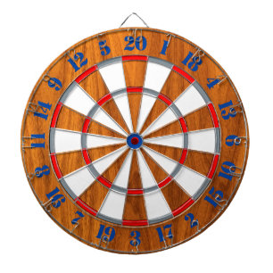 Klassiskt Teak Veneer Skriv ut "Nautical Game of D Piltavla