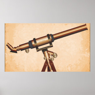 Klassiskt Telescope Poster