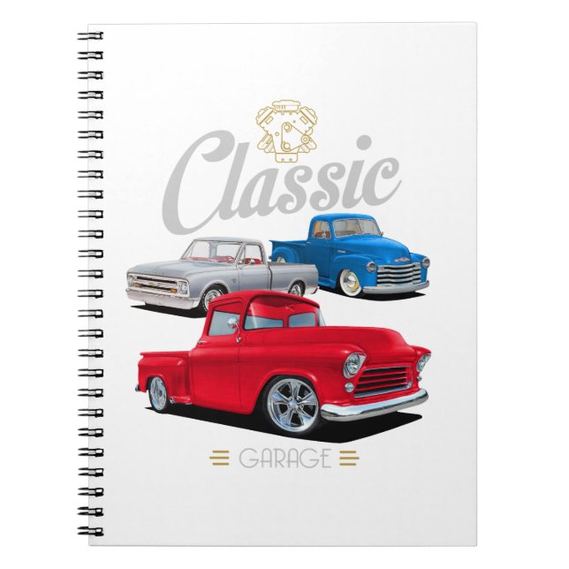 Klassiskt tre anteckningsbok (Framsidan)